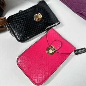 BOGO B. ICONIC CROSSBODY SATCHEL CLUTCH IPHONE SIZE CARRIER WALLET NWT